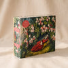 John Derian Bower of Roses Puzzle, 1,000 Pieces on a natural cotton backdrop