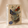 John Derian Dancing Butterflies Puzzle, 750 Pieces on a natural cotton backdrop