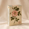 John Derian Garden Rose Puzzle, 1,000 Pieces on a natural cotton backdrop