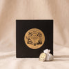 Mariage Freres Earl Grey French Blue, box of 30 muslin tea sachets, on a natural cotton backdrop