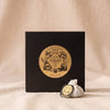 Mariage Freres Marco Polo, box of 30 muslin tea sachets, on a natural cotton backdrop