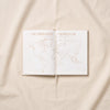 Bon Voyage travel journal by Printworks shown open
