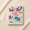 Embroidered photo album Tiny Stories by Printworks on a natural cotton backdrop