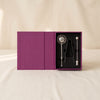 The Essentials tea tools by Printworks detail on a natural cotton backdrop