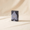 Reverra leather double playing cards by Printworks closed at an angle