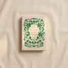 The Secret Garden gardening journal by Printworks front cover on a natural cotton backdrop