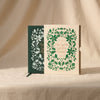 The Secret Garden gardening journal by Printworks in its slipcase on a natural cotton backdrop