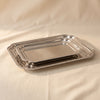 Andrea serving tray 12.5 inch by Zodax second alternate view on a natural cotton backdrop