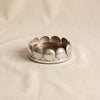 Sur-mer shell wine coaster by Zodax alternate view on a natural cotton backdrop